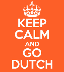 Will you go Dutch?